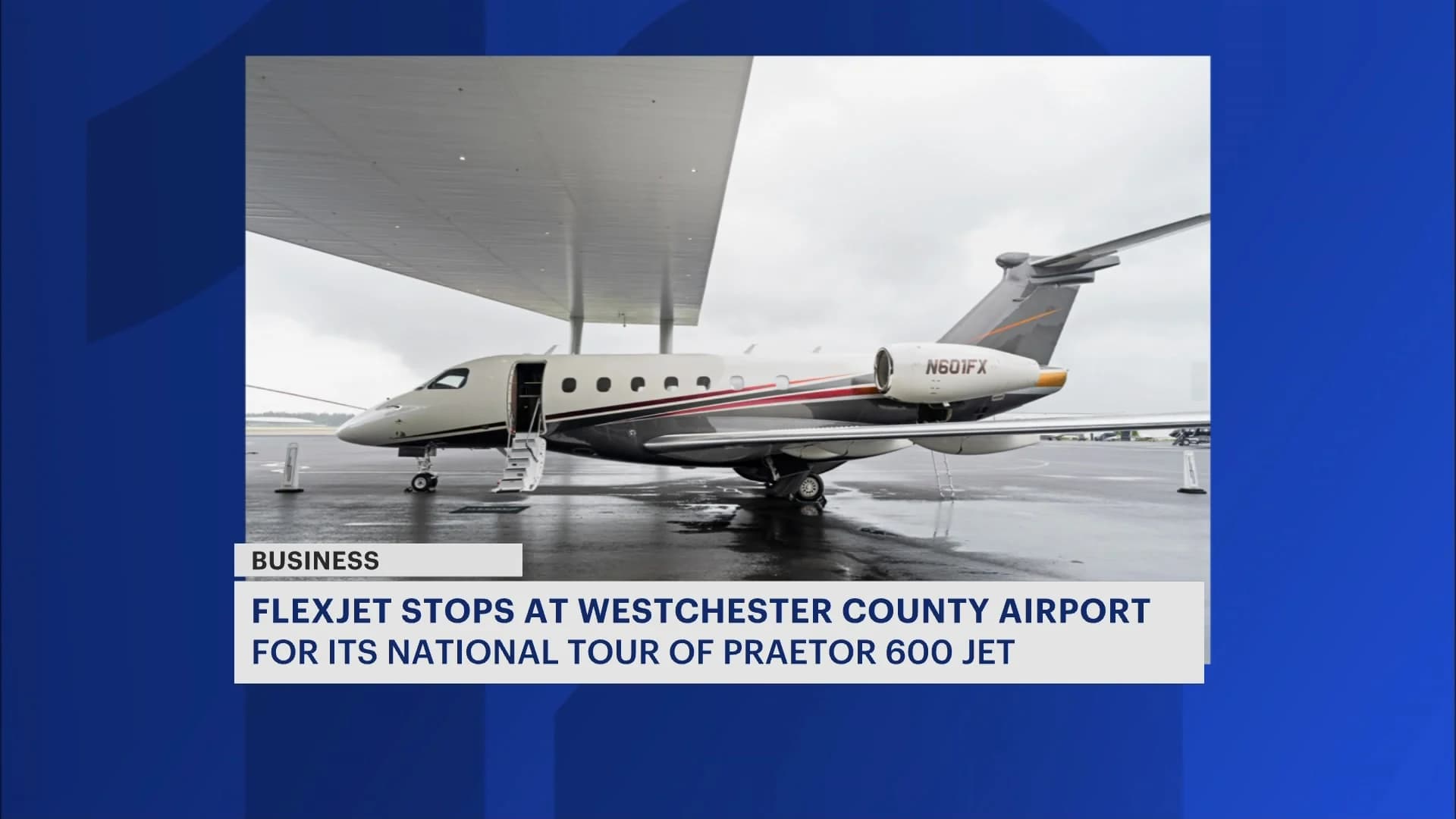 Flexjet launches new mid-sized jet at Westchester County Airport