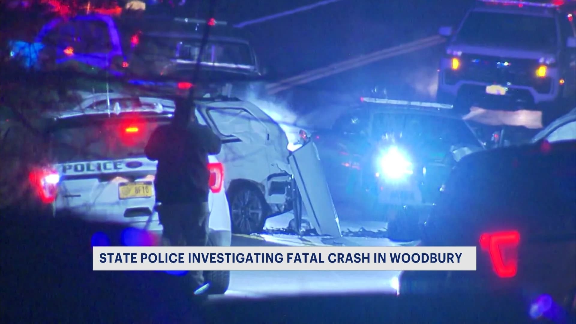 State police: Crash following pursuit in Woodbury kills 2, child hospitalized; suspects located