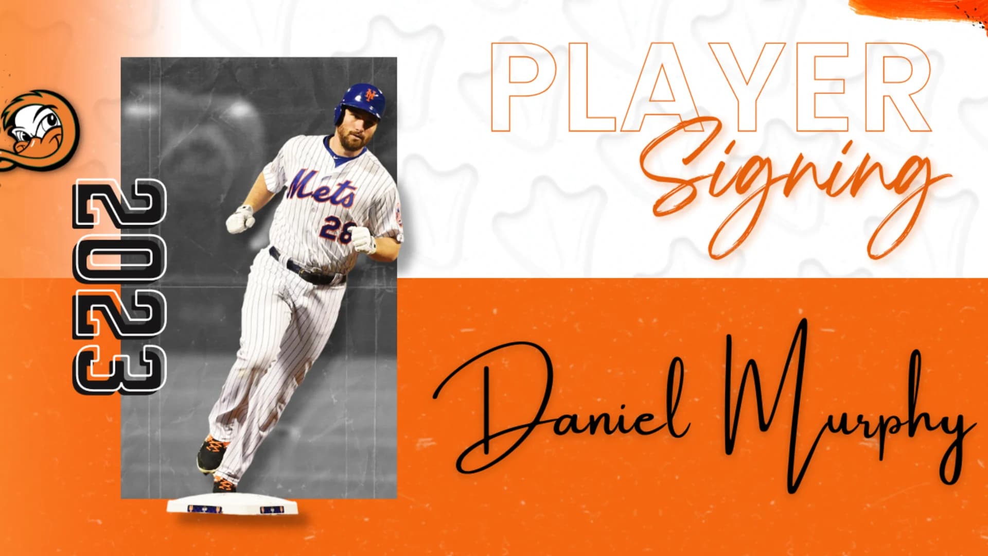 Former Mets All-Star Daniel Murphy joins the Long Island Ducks