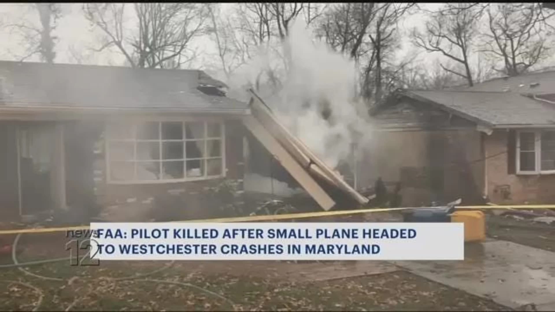 Officials: Pilot killed in MD crash was en route to Westchester County Airport