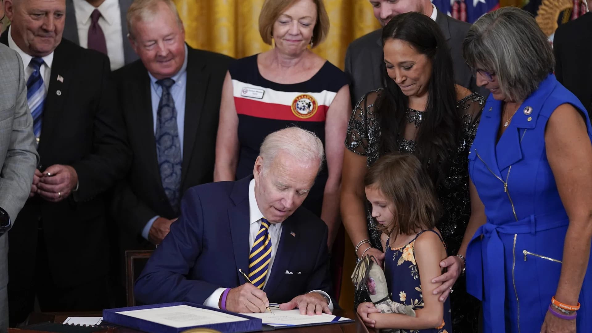 President Biden signs 'burn pits' help for veterans 