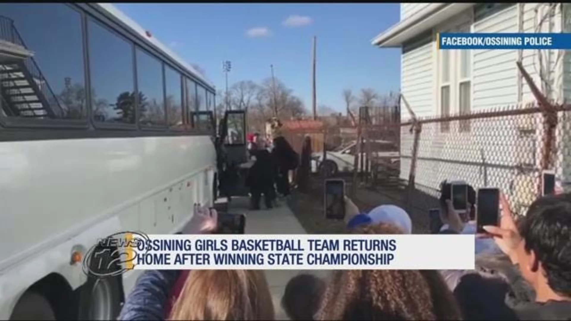 Ossining welcomes home state champs